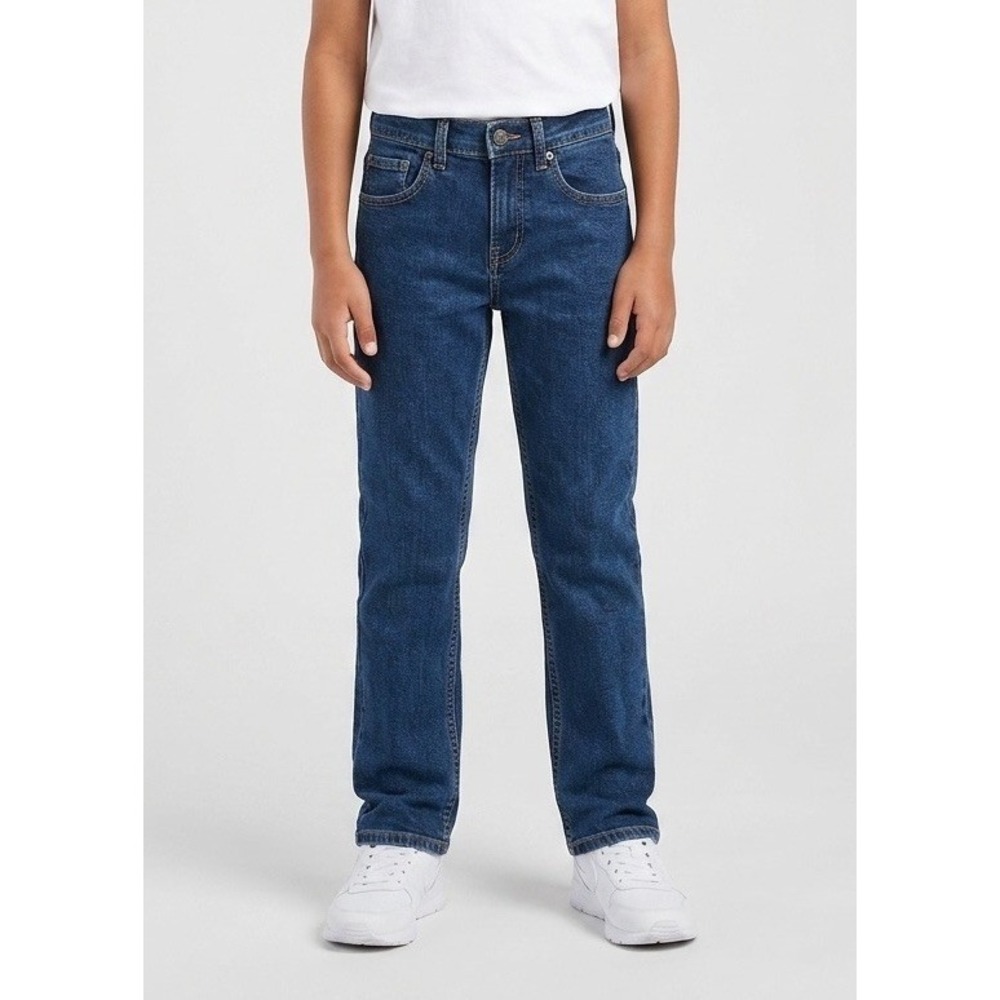 Levi's 514 Performance Straight Jeans Boys 14 Reg Dark Wash Denim Y2K Classic